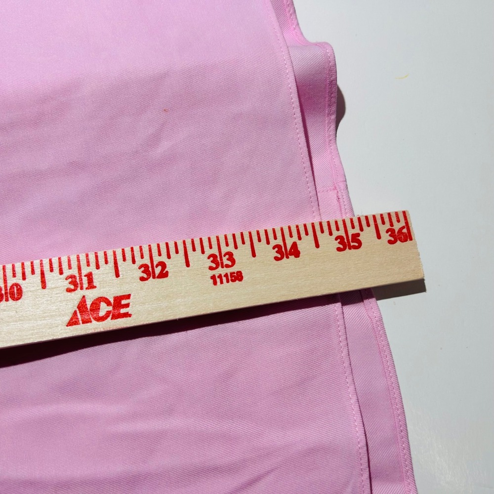 Charles Tyrwhitt 17.5 35 Slim Fit Dress Shirt Pink Non-Iron 100% Cotton Mens - Picture 9 of 9